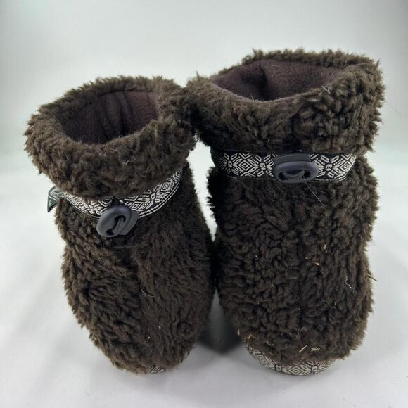 Woolrich Whitecap Boot US 7 Women's Berber Fleece Java Brown Sherpa Flat Boots - Picture 5 of 10